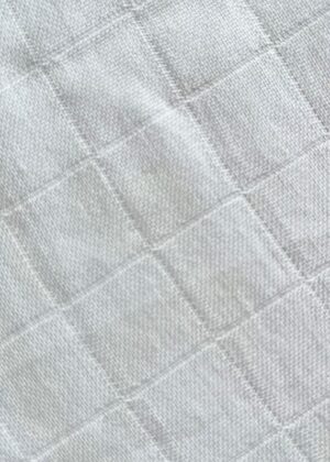 Tissu double gaze en coton biologique