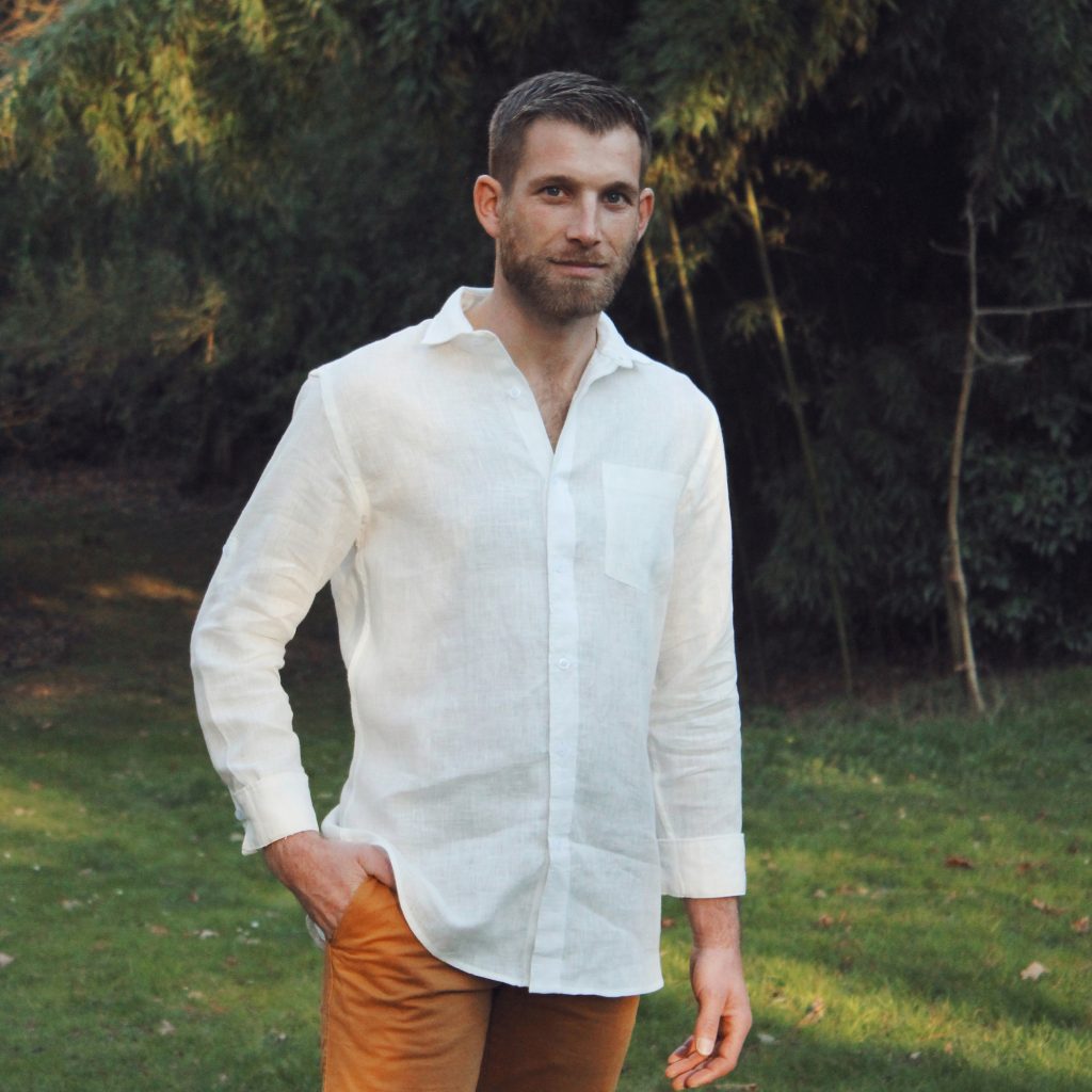 Chemise homme 100% Lin Ivy