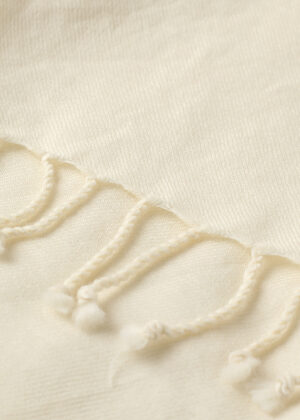 undyed scarf