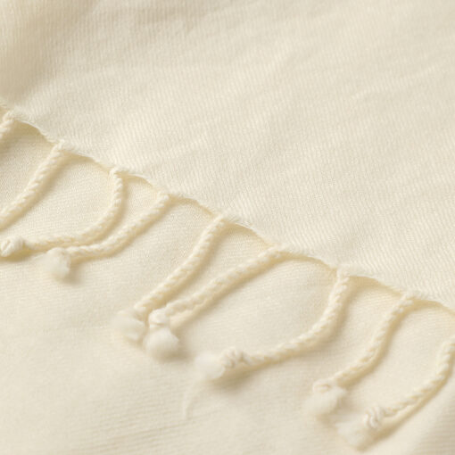 undyed scarf