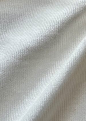 Tissu velours côtelé 16 côtes, non teint et non blanchi