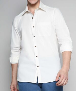 Chemise classique en coton biologique