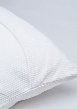 Housse de coussin velours côtelé