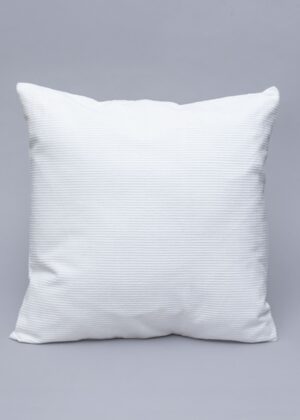 Housse de coussin en velours côtelé