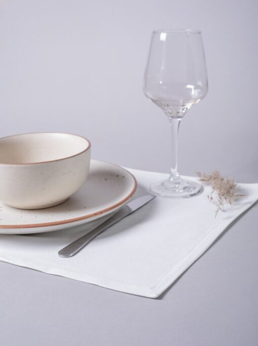 Set de table 100 % coton biologique de Fibre Bio