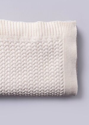Couverture bébé tricotée