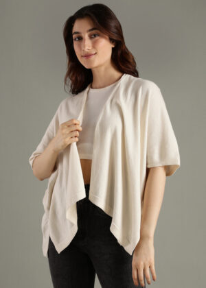 poncho en coton biologique