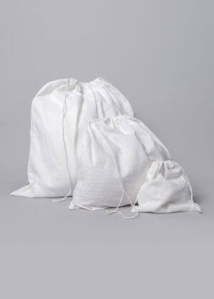sac à cordon en coton recyclé