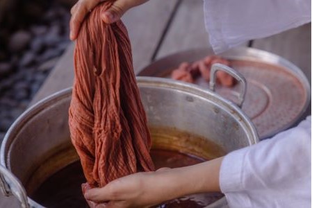Tissu naturel pour teinture