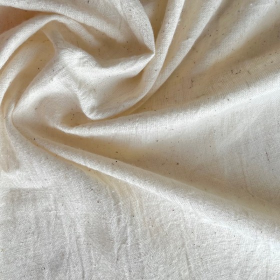 Tissu en coton Kala naturel et durable
