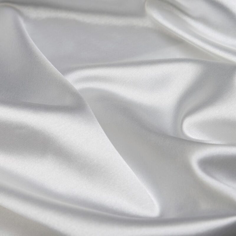 Undyed satin weave textile texture